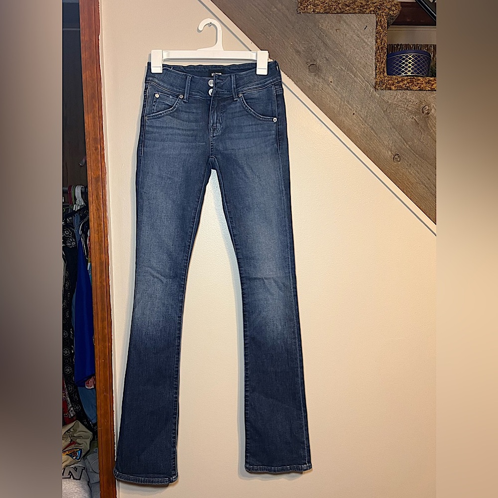 HUDSON Jeans Beth Midrise Baby Boot Size 24